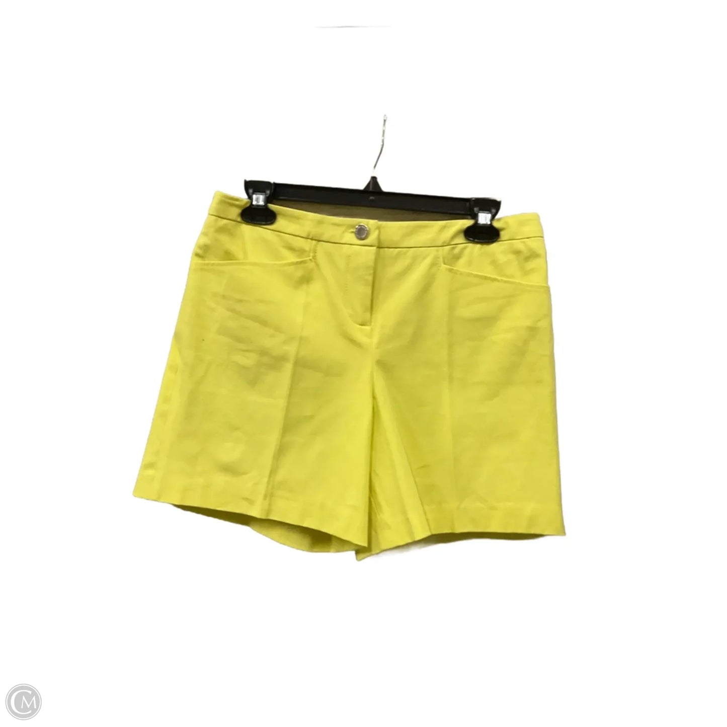 Shorts By Adrienne Vittadini In Yellow, Size: 8