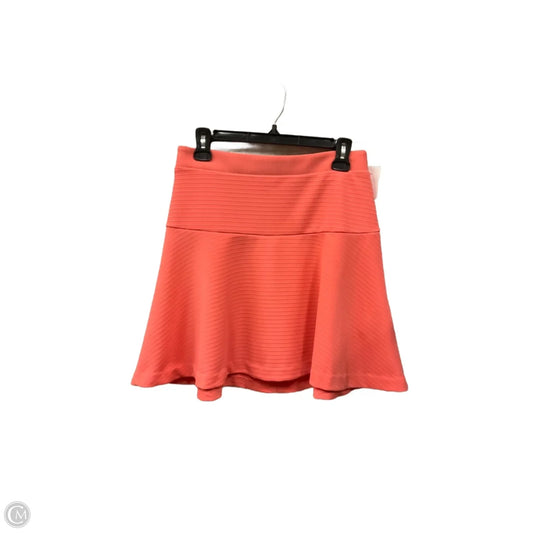 Skirt Midi By Banana Republic In Coral, Size: 4