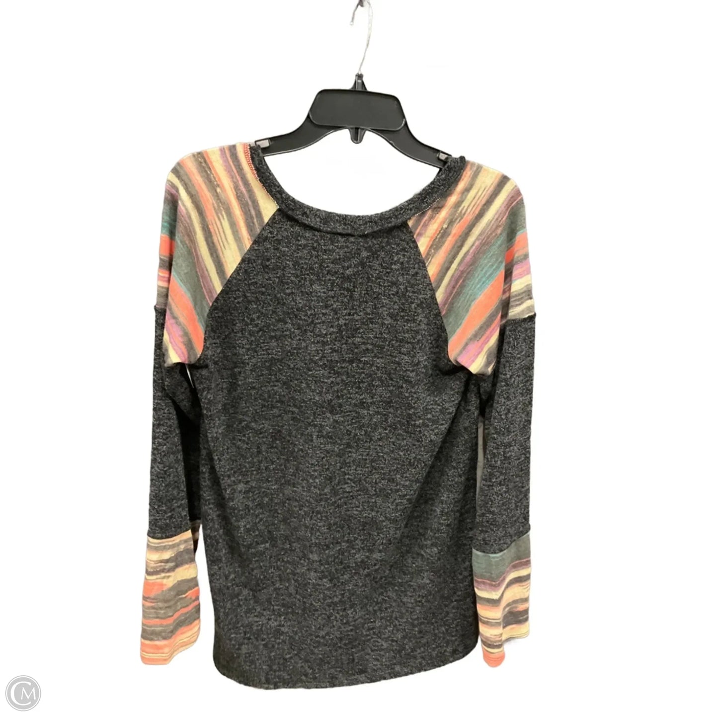 Top Long Sleeve Basic By Heimish Usa In Grey, Size: M