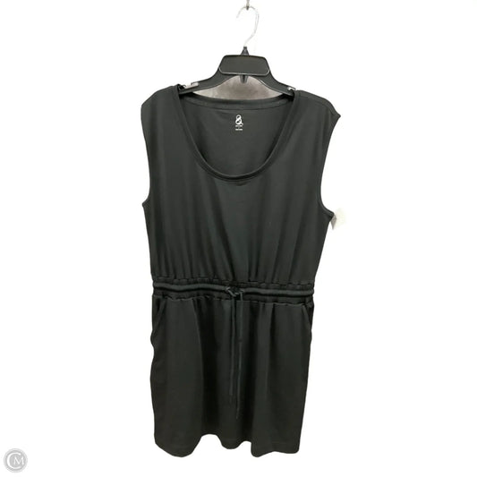 Athletic Dress By Lou And Grey In Black, Size: L