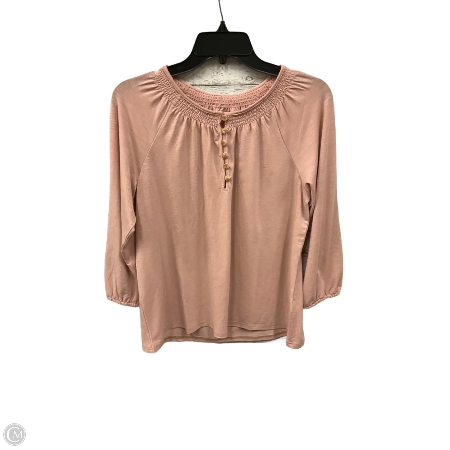 Top Long Sleeve By L.l. Bean In Pink, Size: S