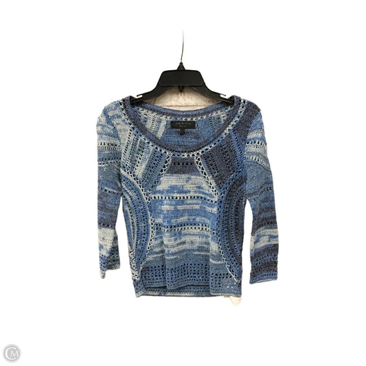 Top Long Sleeve By Rag And Bone In Blue, Size: S