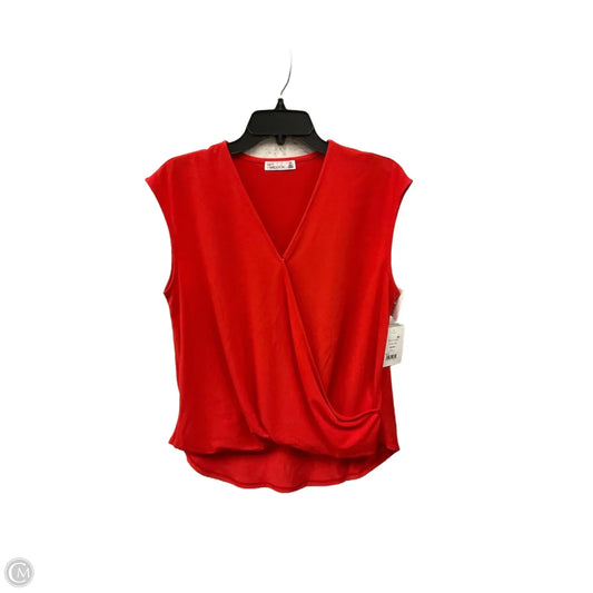 Top Sleeveless By 89th And Madison In Red, Size: M