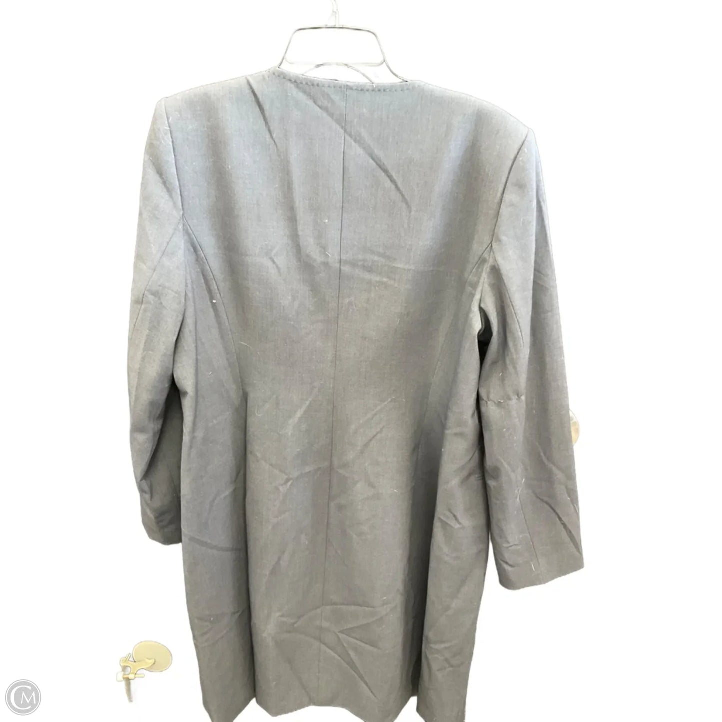 Blazer By Calvin Klein In Grey, Size: Xxl