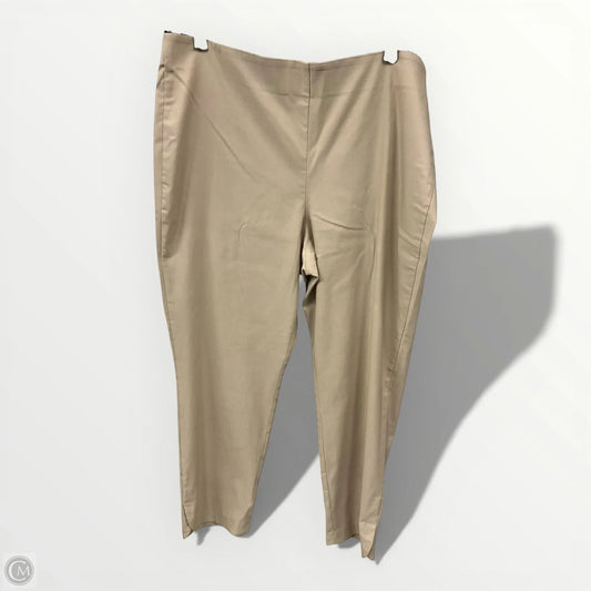 Pants Dress By Elle In Tan, Size: 14
