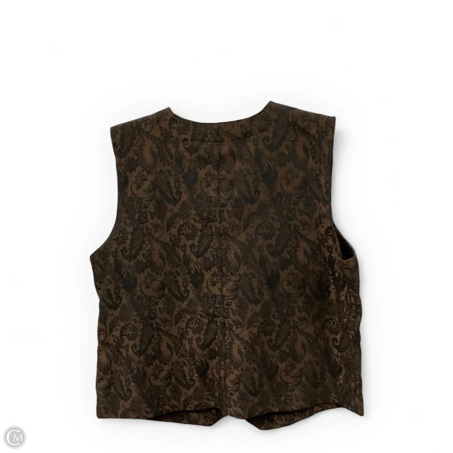Vest Other By Chicos In Brown, Size: L