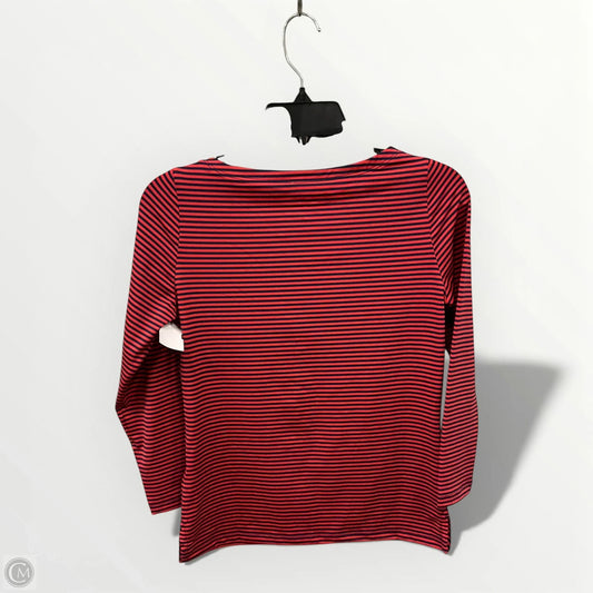 Top Long Sleeve Basic By Vineyard Vines In Striped Pattern, Size: Xxs