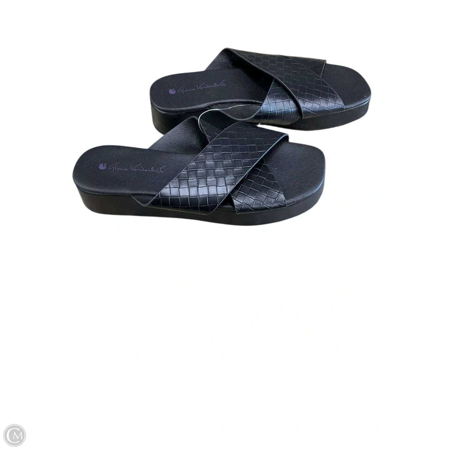 Sandals Flats By Gloria Vanderbilt In Black, Size: 9