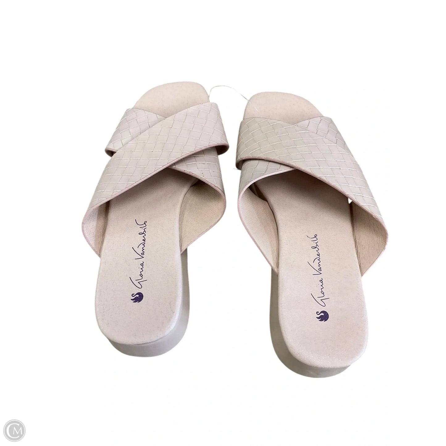 Sandals Flats By Gloria Vanderbilt In Tan, Size: 8