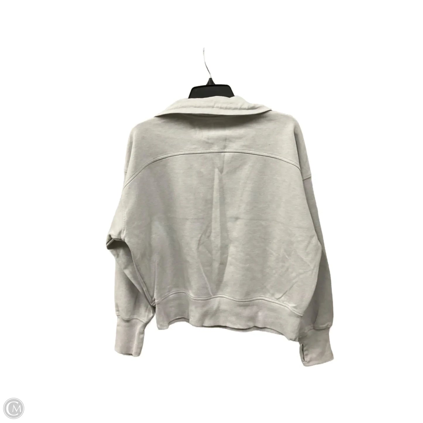 Athletic Sweatshirt Collar By Old Navy In Grey, Size: Xl