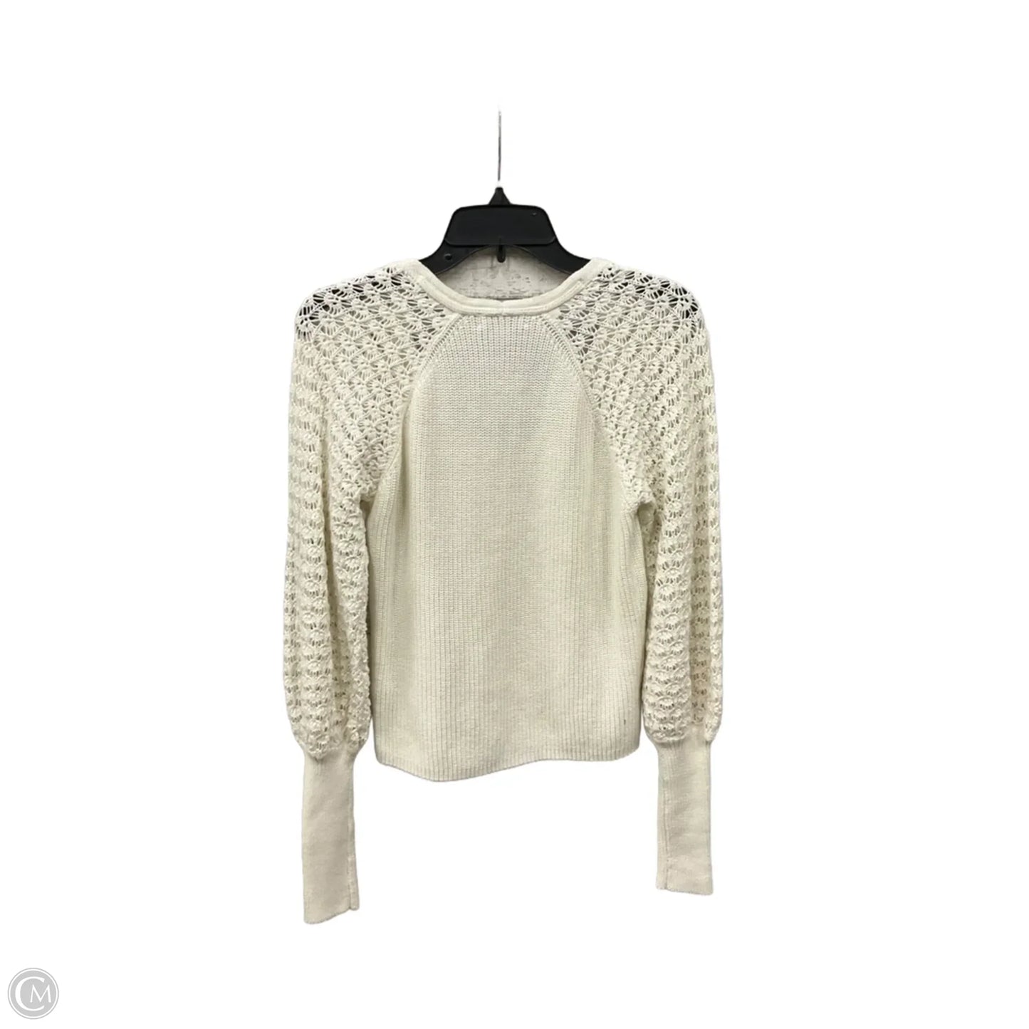 Top Long Sleeve By 525 In Cream, Size: S