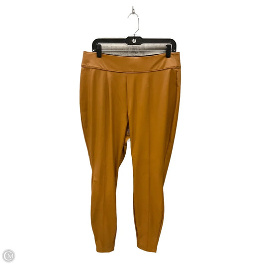 Pants Leggings By Lane Bryant In Orange, Size: 16