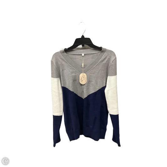 Sweater By Clothes Mentor In Multi-colored, Size: L