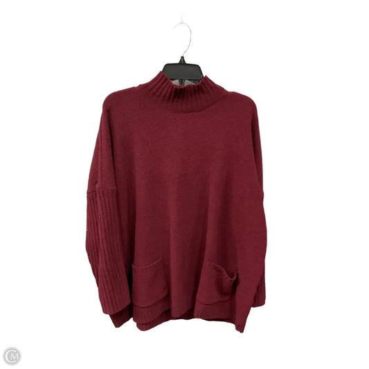 Sweater By J. Jill In Red, Size: Xl