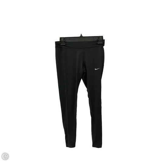 Athletic Leggings By Nike Apparel In Black, Size: S