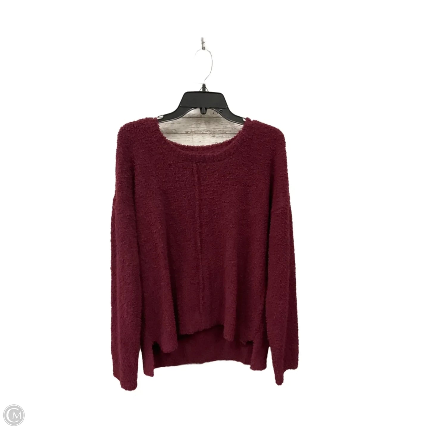Sweater By Bobeau In Red, Size: Xl
