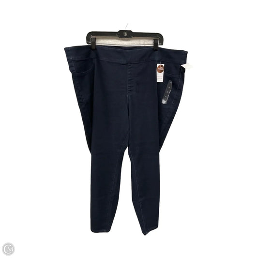 Jeans Skinny By Lane Bryant In Blue Denim, Size: 26