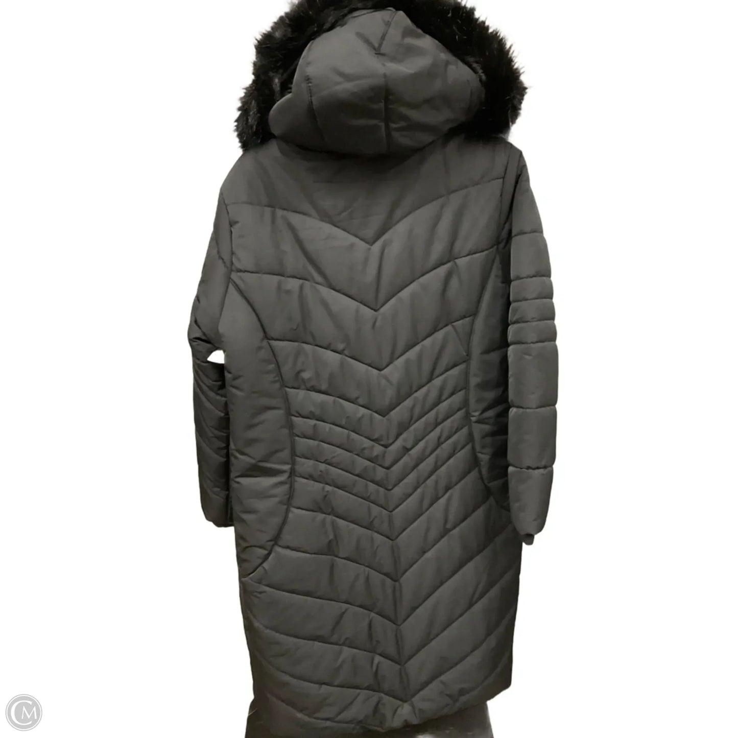 Coat Puffer & Quilted By Monroe And Main In Black, Size: L