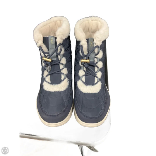 Boots Ankle Flats By Ryka In Blue, Size: 8