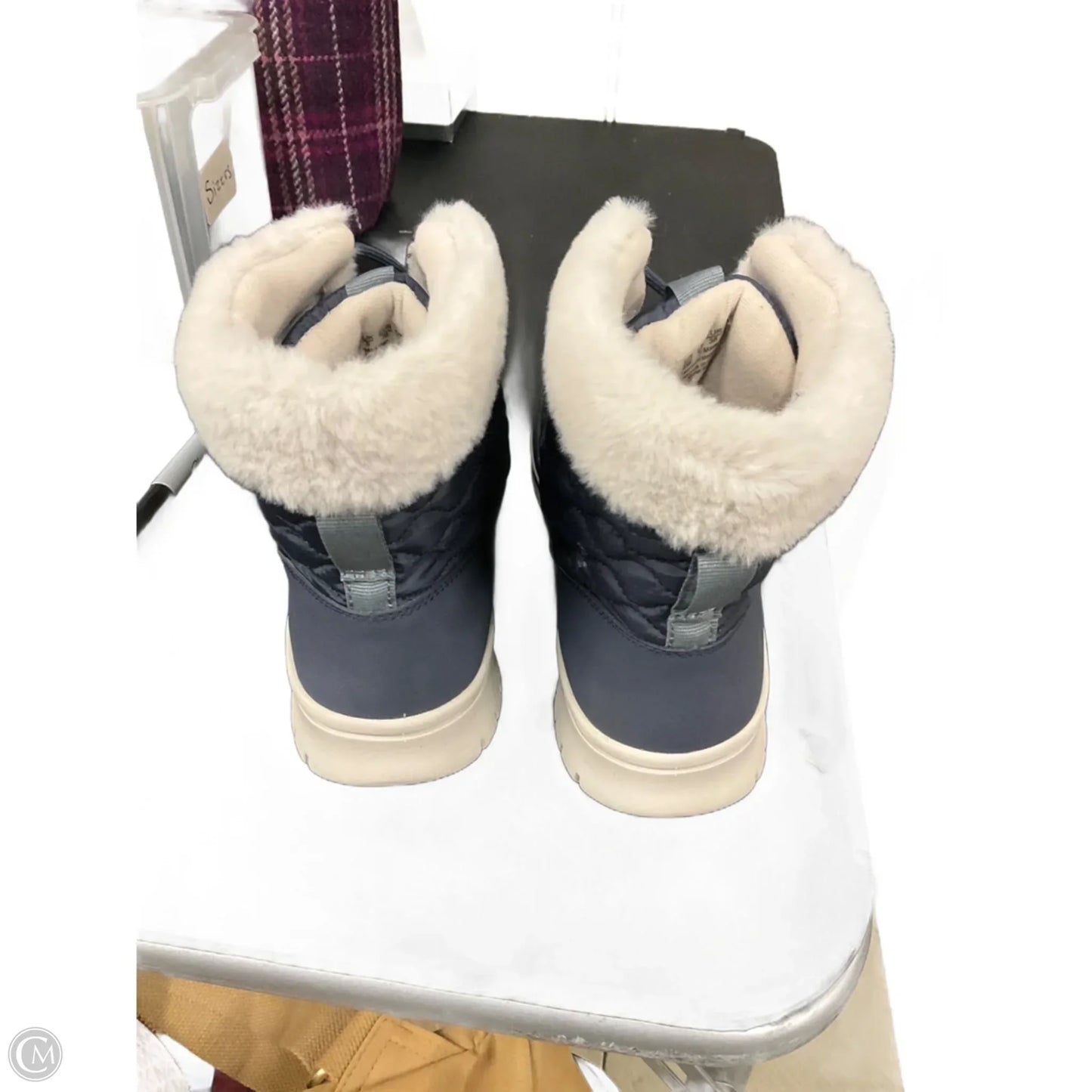 Boots Ankle Flats By Ryka In Blue, Size: 8