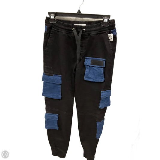 Pants Cargo & Utility By Cmb In Black & Blue, Size: 4