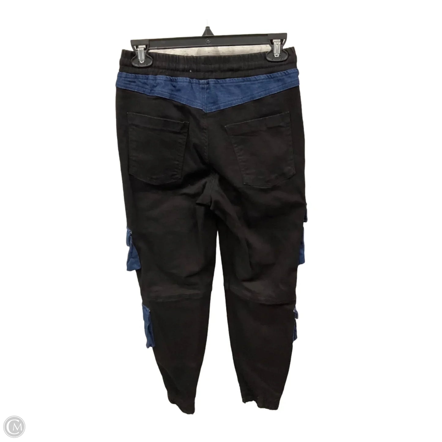 Pants Cargo & Utility By Cmb In Black & Blue, Size: 4