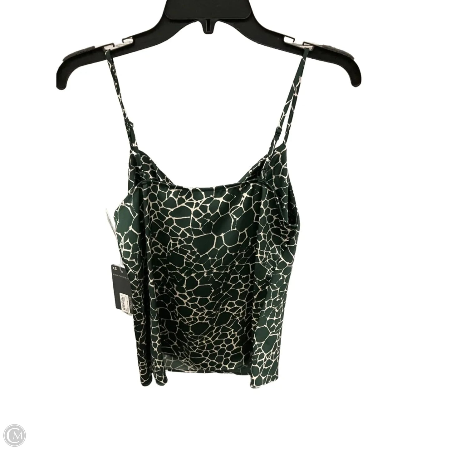 Tank Top By Worthington In Green, Size: Xs