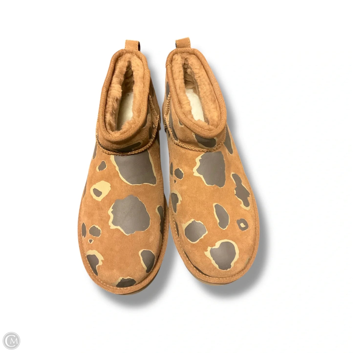Boots Designer By Ugg In Animal Print, Size: 9