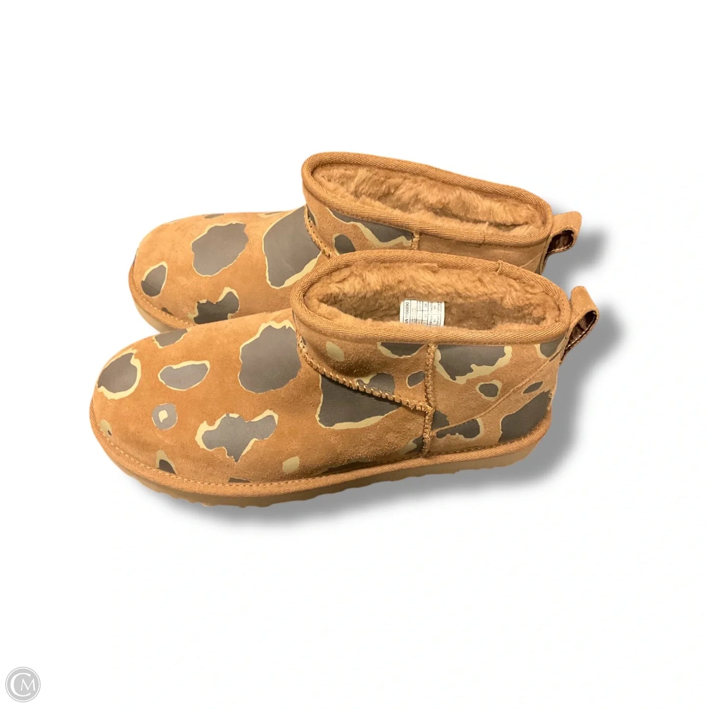 Boots Designer By Ugg In Animal Print, Size: 9