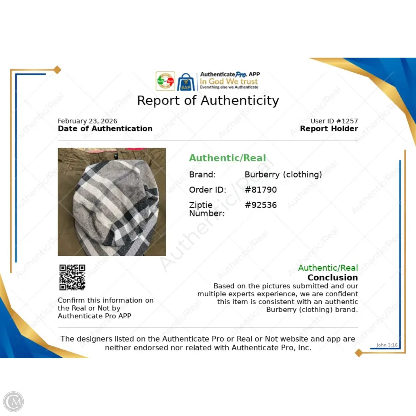 Hat Luxury Designer By Burberry