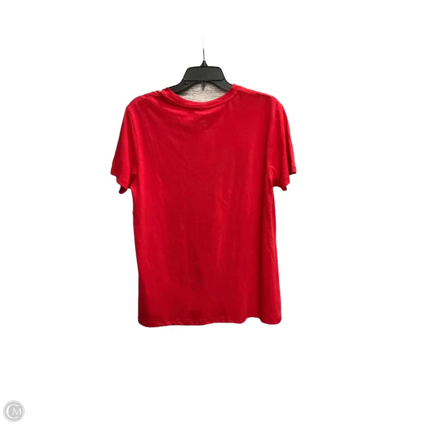 Top Short Sleeve Basic By Hanes In Red, Size: L