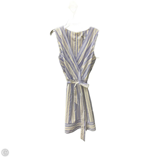 Dress Casual Midi By Roz And Ali In Blue, Size: Xxl