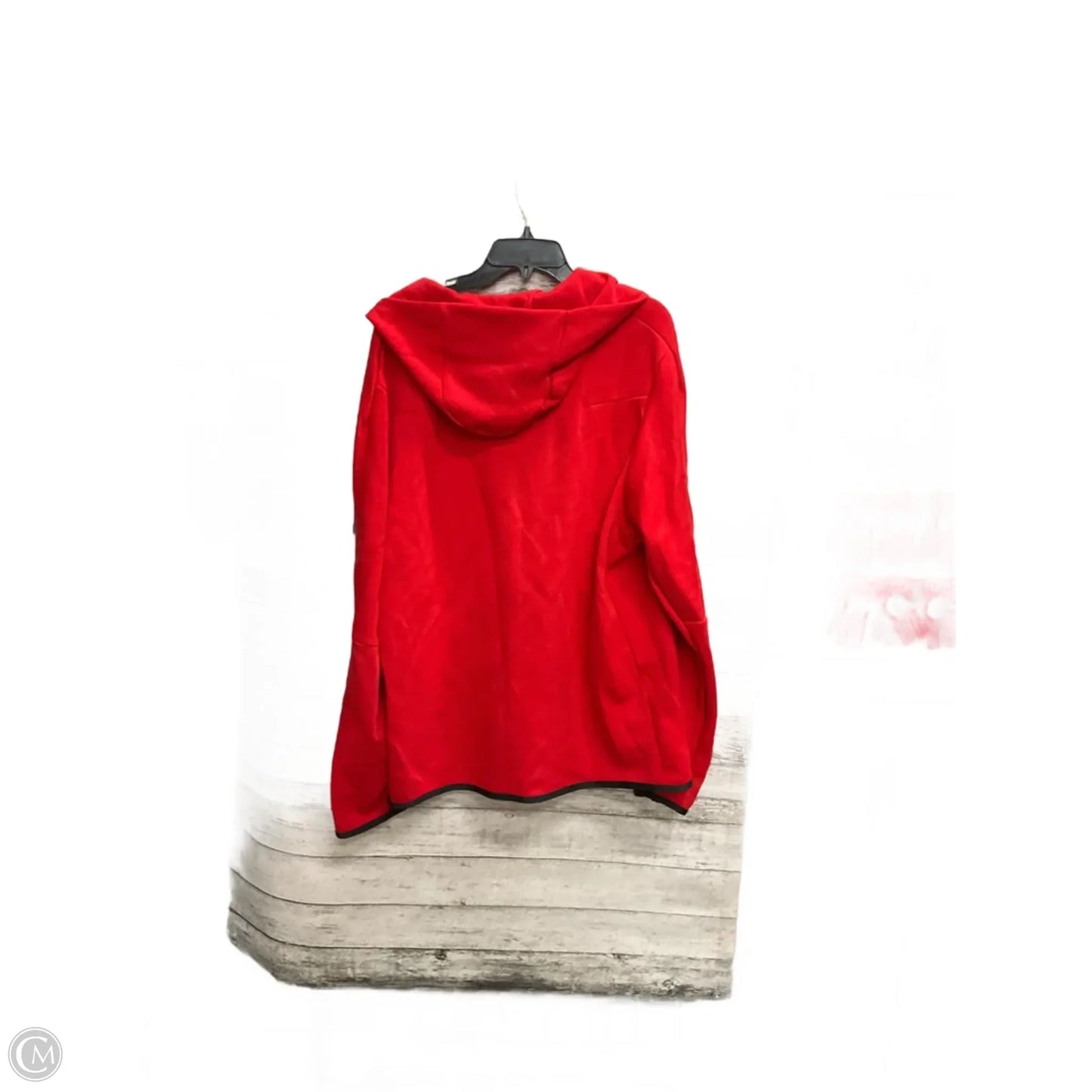 Athletic Jacket By Nike Apparel In Red, Size: Xl