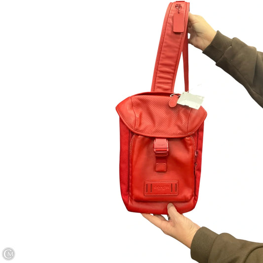 Crossbody Designer By Coach, Size: Medium