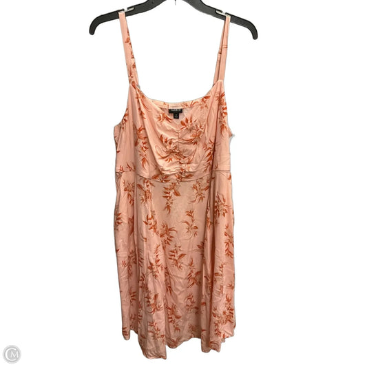 Dress Casual Short By Torrid In Pink, Size: 1x