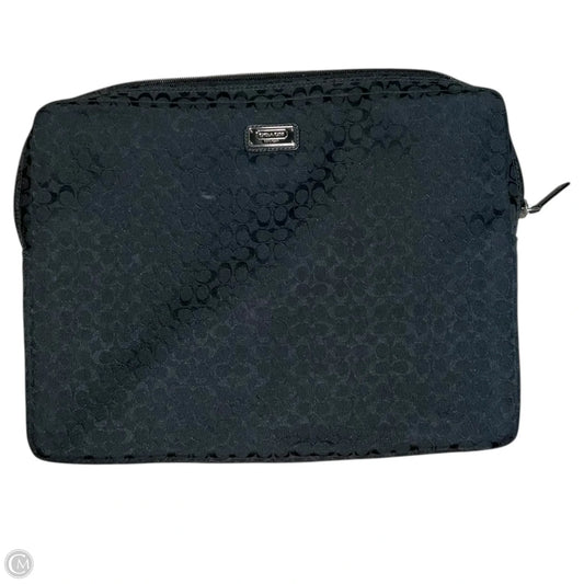 Laptop Sleeve Designer By Coach, Size: Medium
