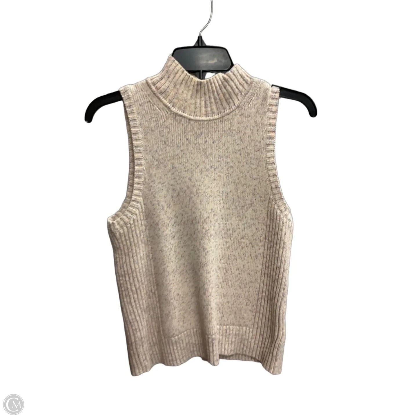 Vest Sweater By Gap In Pink, Size: S