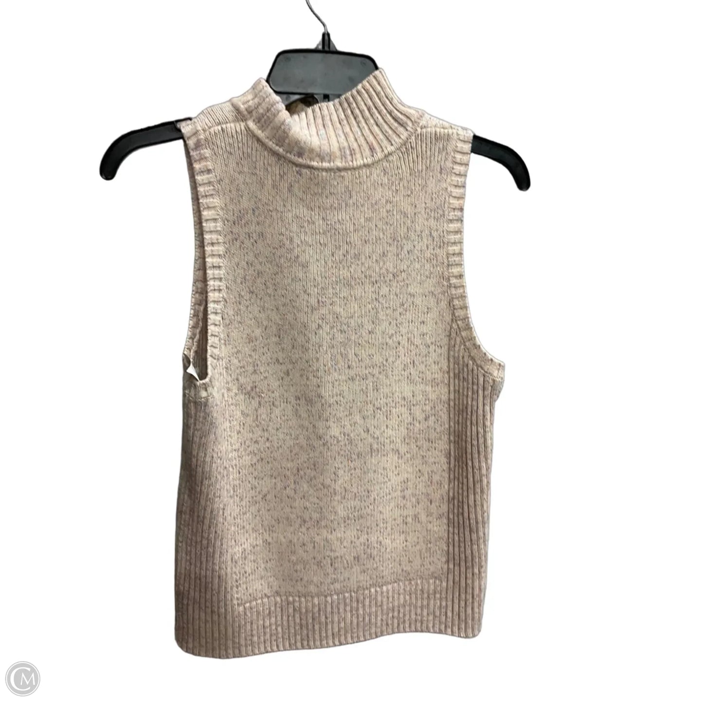 Vest Sweater By Gap In Pink, Size: S