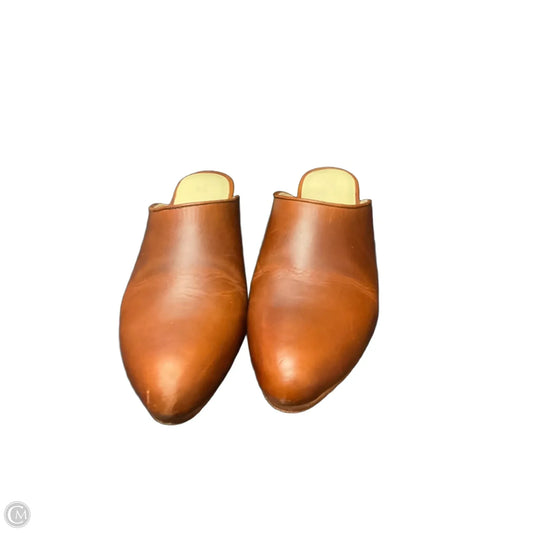 Shoes Heels Block By Clothes Mentor In Brown, Size: 7