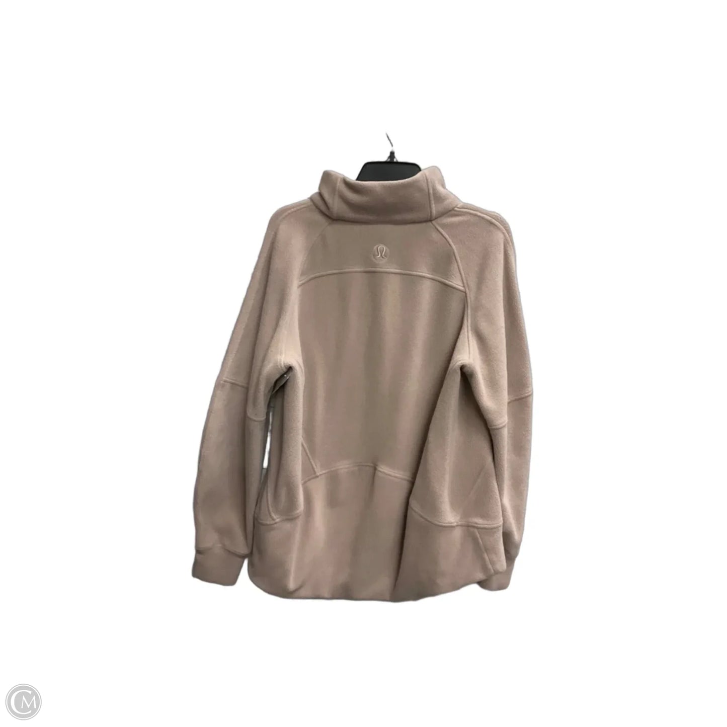 Athletic Sweatshirt Collar By Lululemon In Pink, Size: M