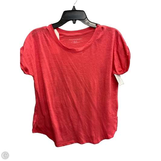 Top Short Sleeve By Clothes Mentor In Pink, Size: S