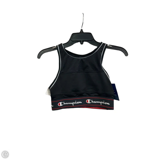 Athletic Bra By Champion In Black, Size: Sp