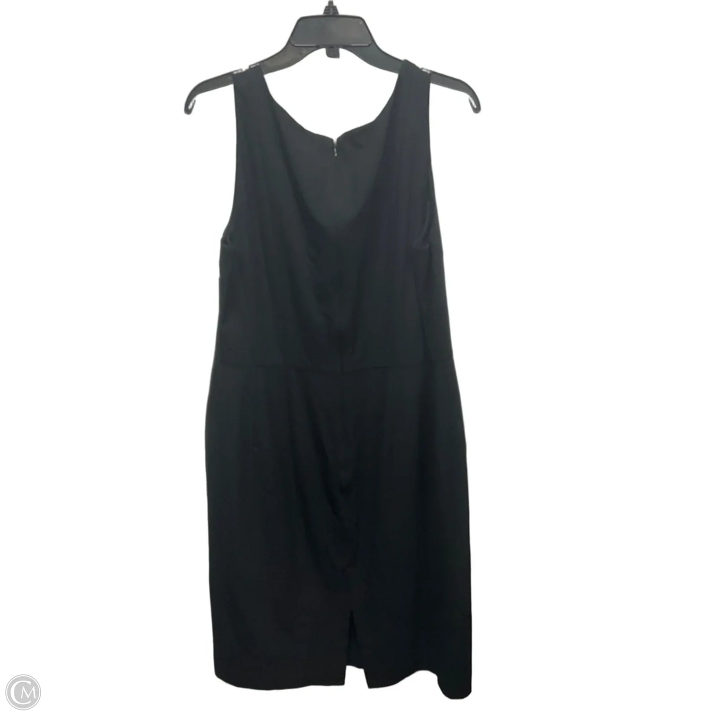 Dress Casual Midi By Ann Taylor In Black, Size: Xl