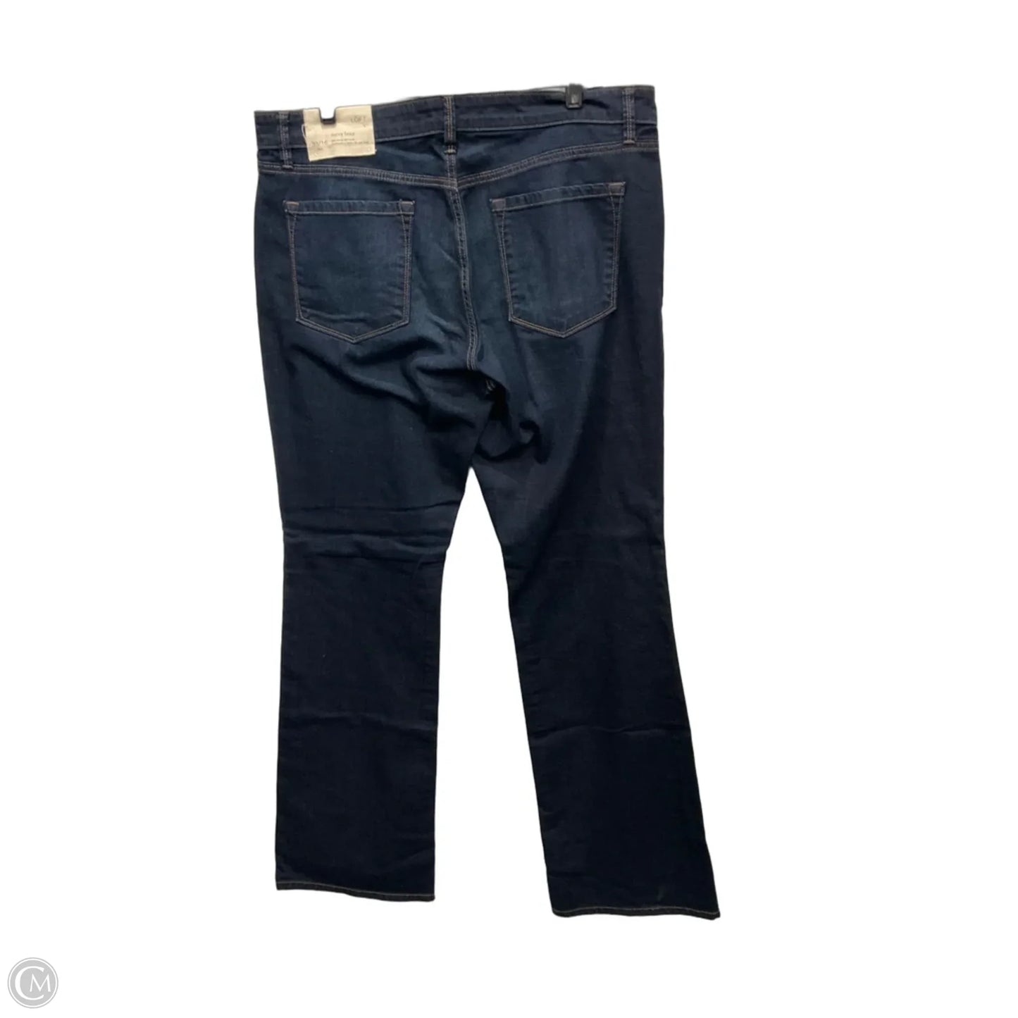 Jeans Boot Cut By Loft In Blue Denim, Size: 16