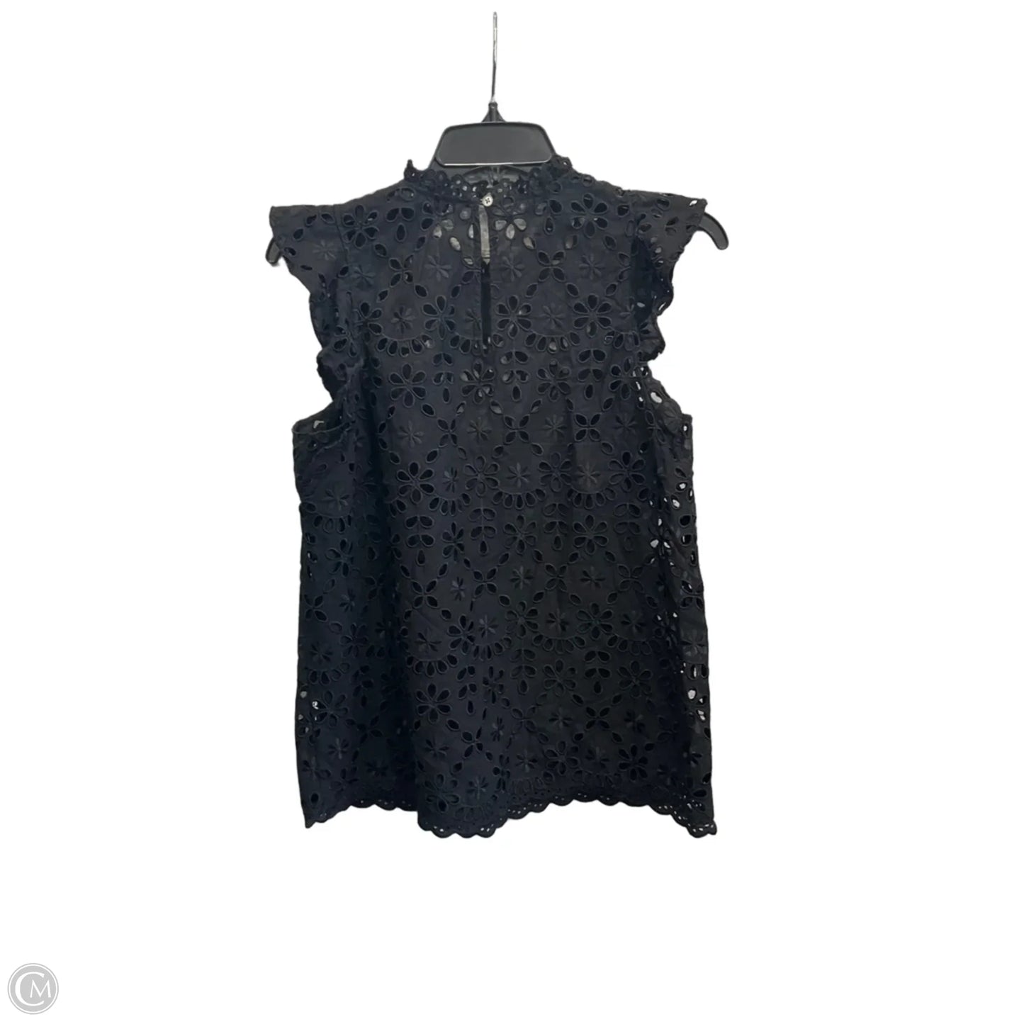 Top Short Sleeve By J. Crew In Black, Size: S