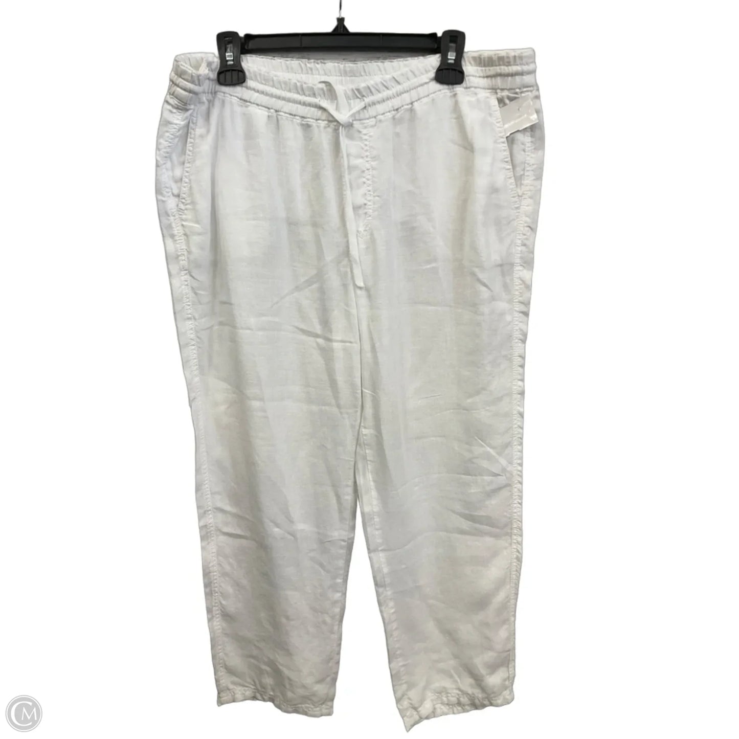Pants Linen By Caslon In White, Size: 12