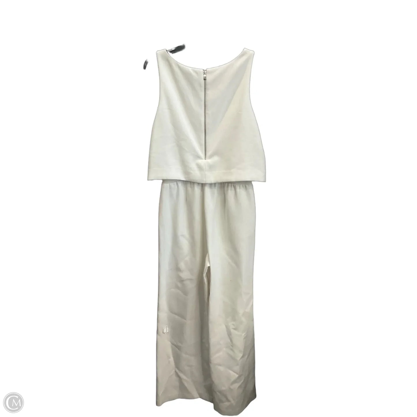 Jumpsuit By Black Label In White, Size: Xs