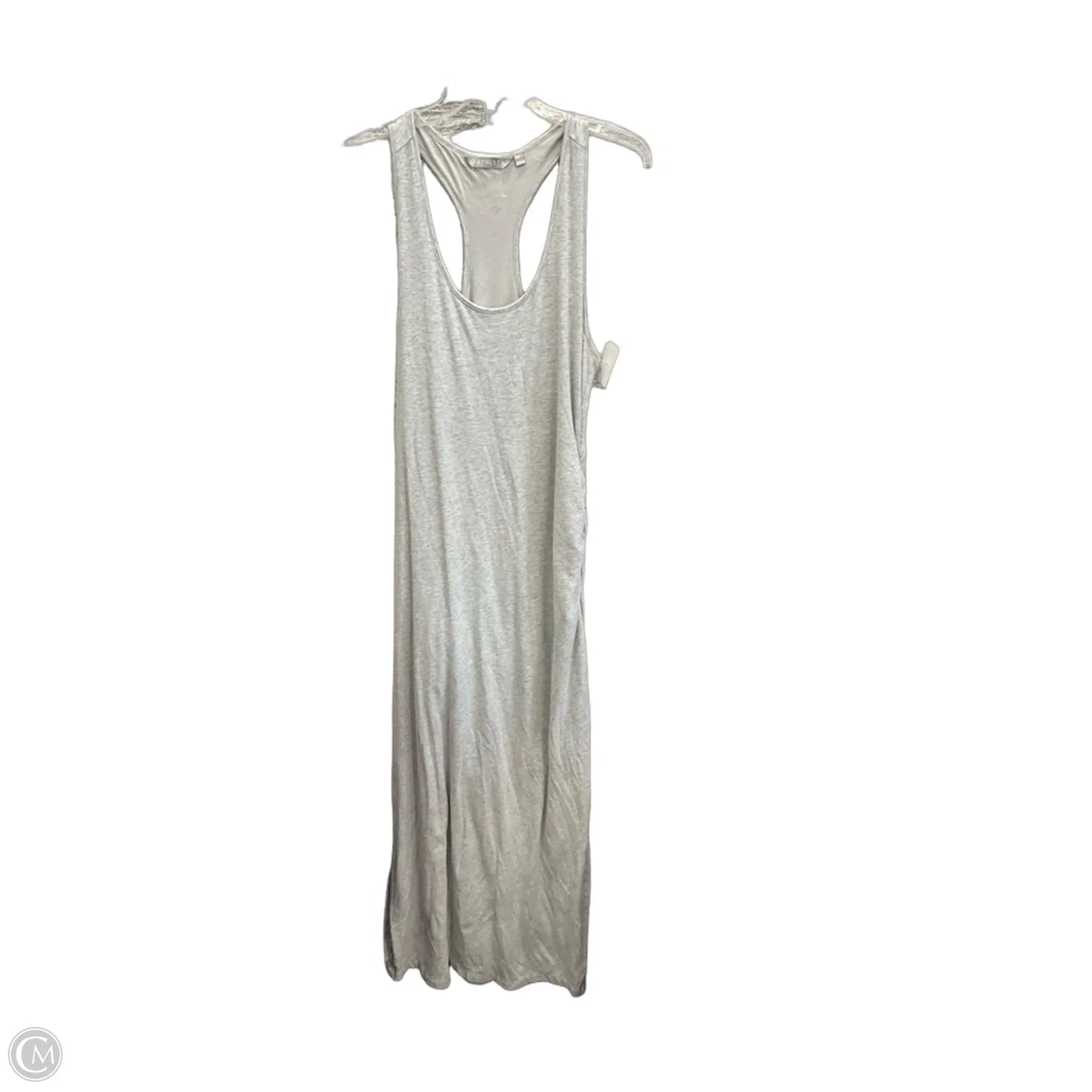 Dress Casual Maxi By Athleta In Grey, Size: L
