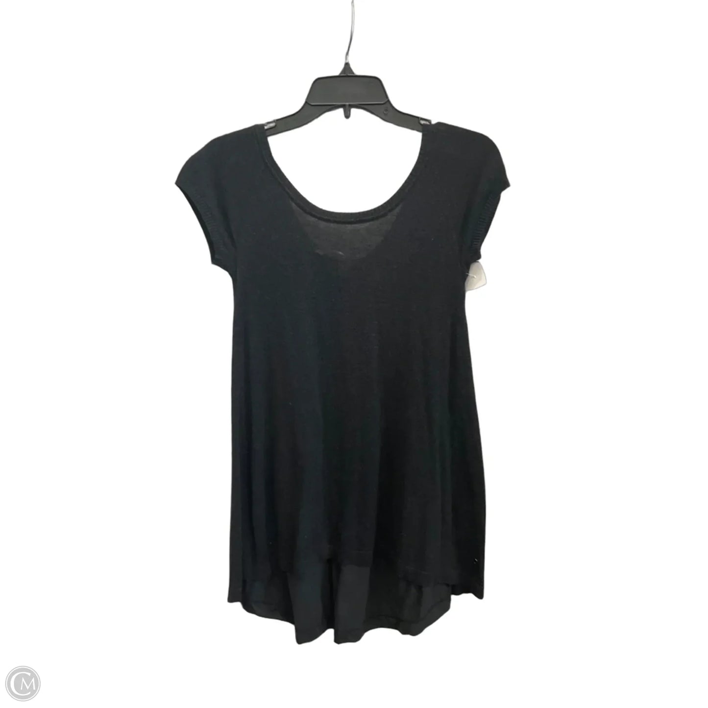 Top Short Sleeve By Lululemon In Black, Size: S