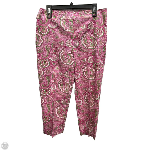 Pants Cropped By Talbots In Pink, Size: 10